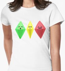 Sims Plumbob Women's Fitted T-Shirt