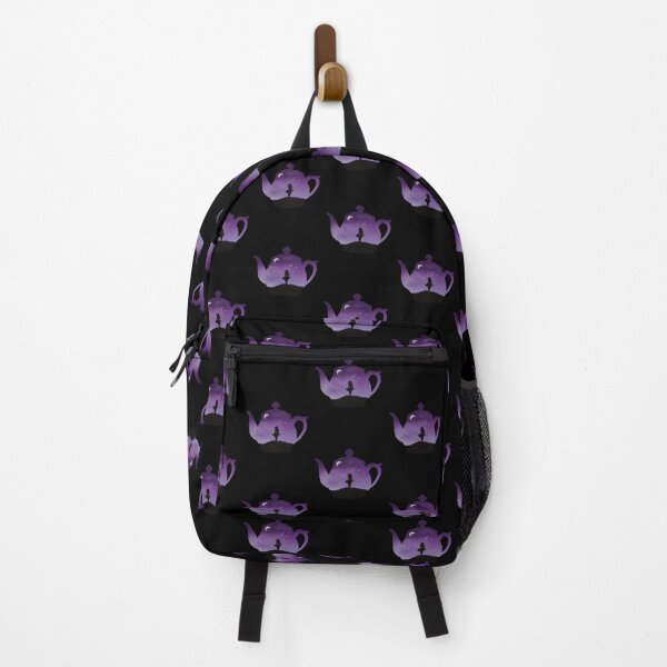 Item preview, Tea Kettle Purple Windy Moon Sky Feminine Silhouette designed and sold by Skull Fern.