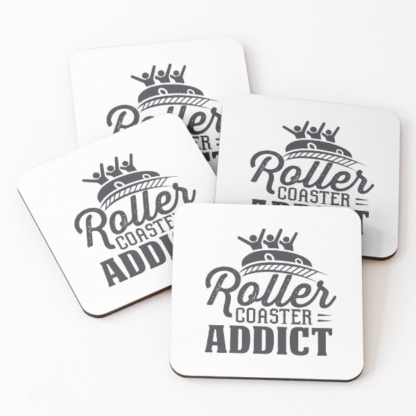 Item preview, Thrill-Seeking Roller Coaster Addict - Adrenaline Rush Loop designed and sold by ElLocoMus.
