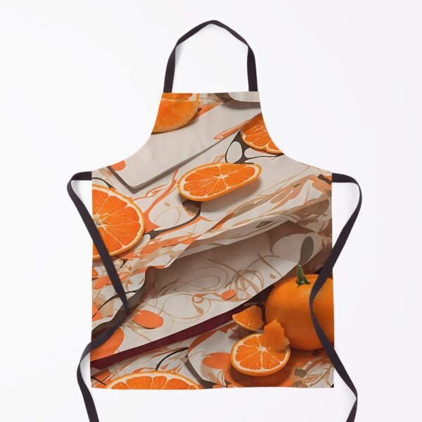 Item preview, Orange slices of orange on a white surface designed and sold by johndesign88.