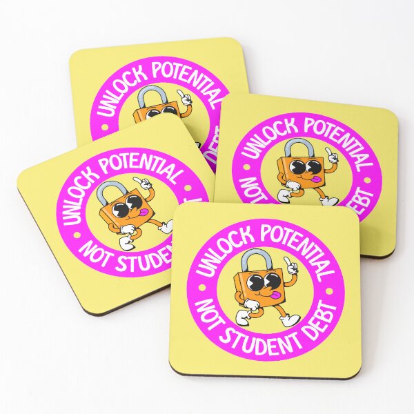 Item preview, Unlock Potential Not Student Debt - No More College Debt designed and sold by Picket Club.