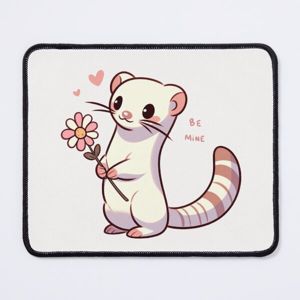 Item preview, Weasel Valentine's Day Be Mine designed and sold by LemuellTrends.