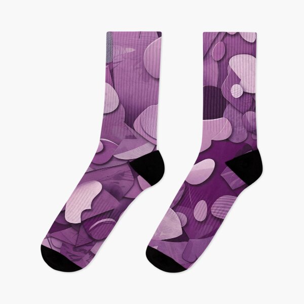 Item preview, A purple background with many shapes designed and sold by johndesign88.