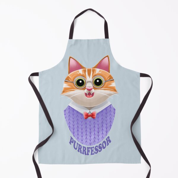 Item preview, Purrfessor teacher kitty pun designed and sold by Angele Gougeon.