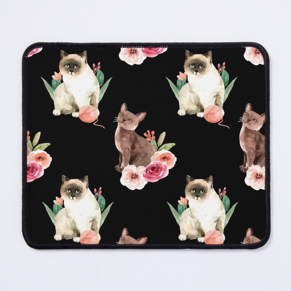 Item preview, Cute Pattern Siamese Cat  designed and sold by Design 91maji.