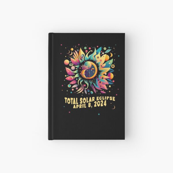 Item preview, TOTAL SOLAR ECLIPSE APRIL 2024 Hippie Pop Art  designed and sold by Greenbaby.
