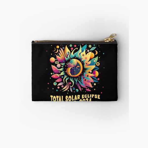 Item preview, TOTAL SOLAR ECLIPSE APRIL 2024 Hippie Pop Art  designed and sold by Greenbaby.