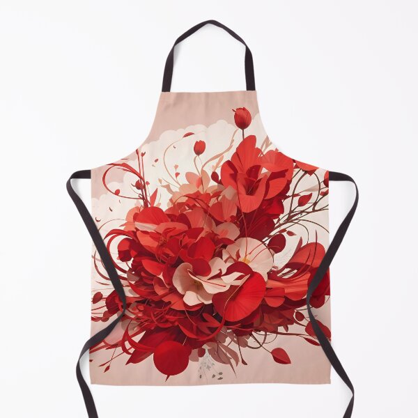 Item preview, A bouquet of red and white flowers designed and sold by johndesign88.