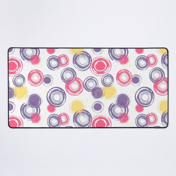 Item preview, Colorful whimsical circles pattern designed and sold by randrdesign.