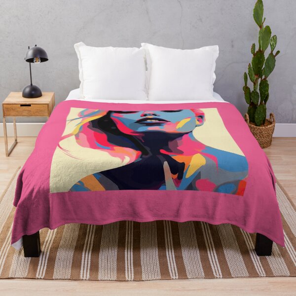 Item preview, Abstract Multicolored Goddess designed and sold by CoolMantras.