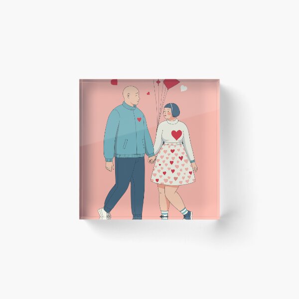 Item preview, Shared Walk: Walking Together in Love designed and sold by Esfera-Ninja.