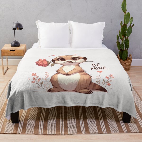 Item preview, Meerkat Valentine's Day Be Mine designed and sold by LemuellTrends.