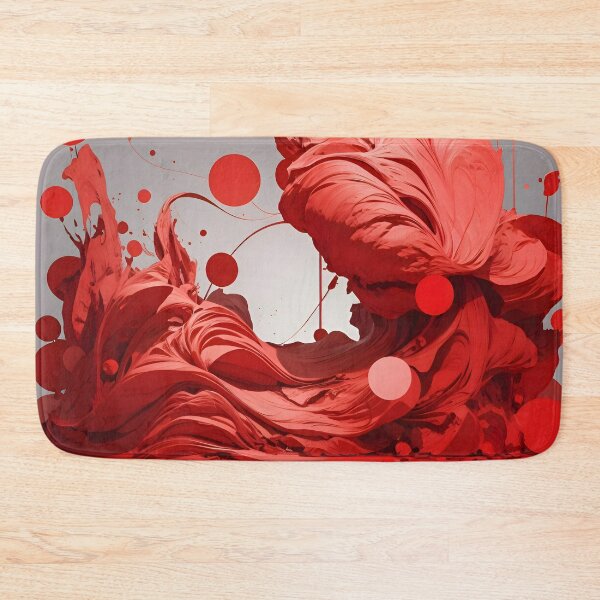 Item preview, A red liquid with circles and dots designed and sold by johndesign88.