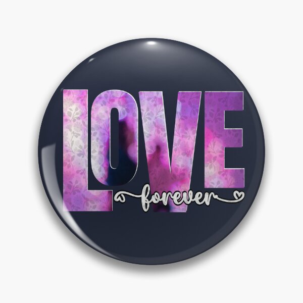 Artikelvorschau, Verliebte Farbtöne - Rosa Blumen-Love-Forever-Design entworfen und verkauft von Sir Meow Meow.