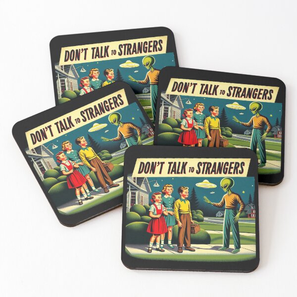 Item preview, Don't Talk to Strangers designed and sold by Scrumptious Designs.