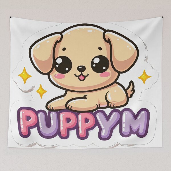 Item preview, Puppym  Sticker Puppy designed and sold by Expressions-Sel.