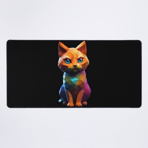 Item preview, Cute Low Poly Cat designed and sold by Aiight.