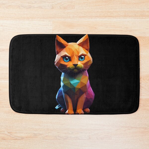 Item preview, Cute Low Poly Cat designed and sold by Aiight.