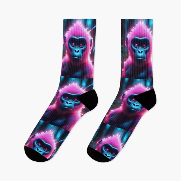 Item preview, Cute Pink Cosmic Gorilla designed and sold by TheArtOfPat.