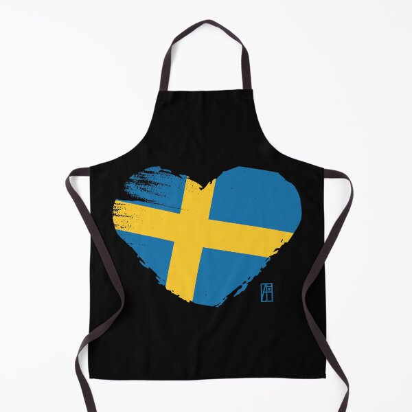 Item preview, I love my country. I love Sweden. I am a patriot. In my heart, there is always the flag of Sweden. designed and sold by ArtProjectShop.