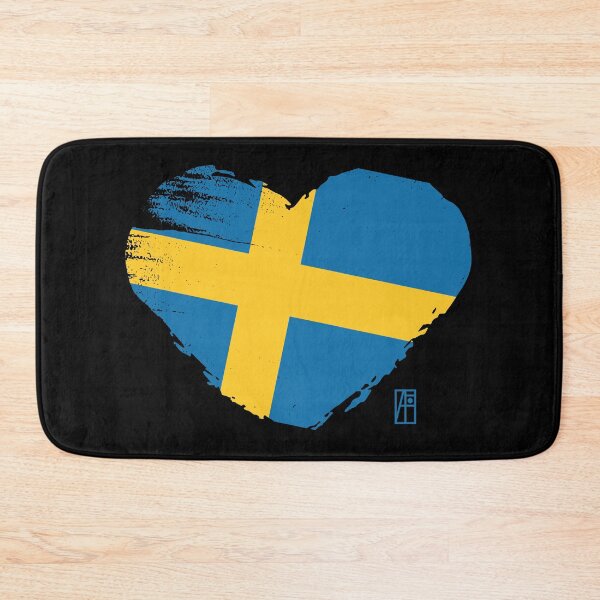 Item preview, I love my country. I love Sweden. I am a patriot. In my heart, there is always the flag of Sweden. designed and sold by ArtProjectShop.