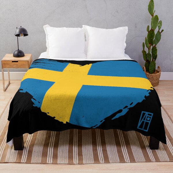 Item preview, I love my country. I love Sweden. I am a patriot. In my heart, there is always the flag of Sweden. designed and sold by ArtProjectShop.