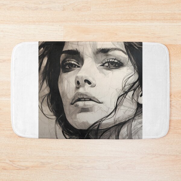 Item preview, Latina Elegance in Scribbles designed and sold by codestealth.