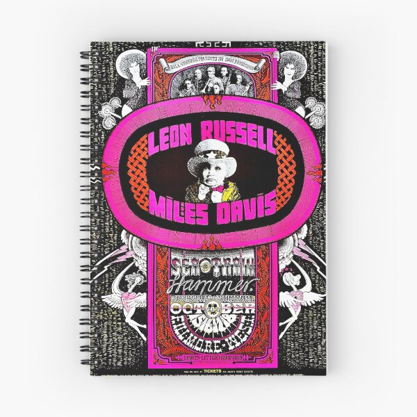 Item preview, Leon Russell Miles Davis Psychedelic Poster Art  designed and sold by silkdegreestees.
