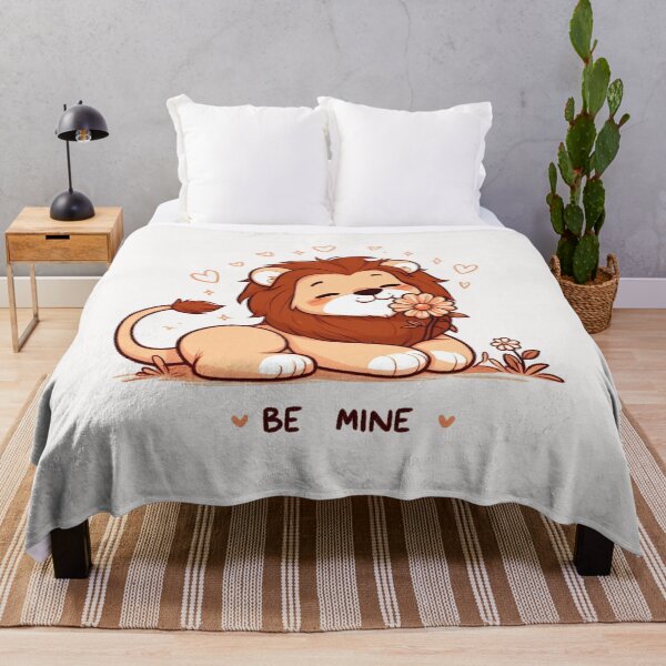 Item preview, Lion Valentine's Day Be Mine designed and sold by LemuellTrends.