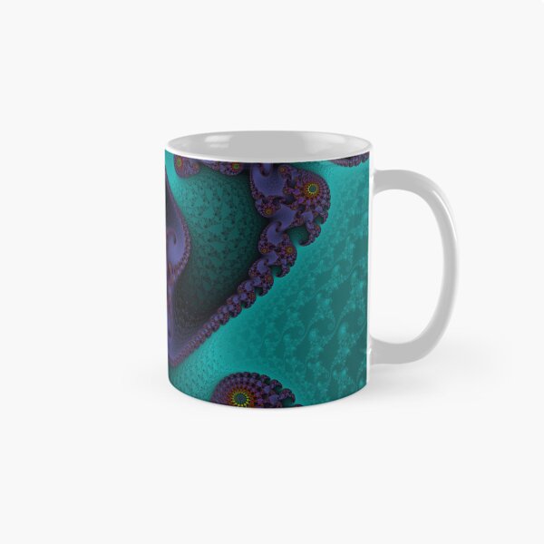 Item preview, Purple and Blue Mandelbrot Landscape designed and sold by MultipliedJoy.