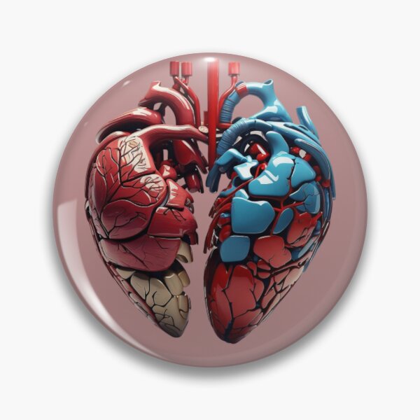 Item preview, Cyber Heart: Techno Love's Digital Beat designed and sold by modernaarte.