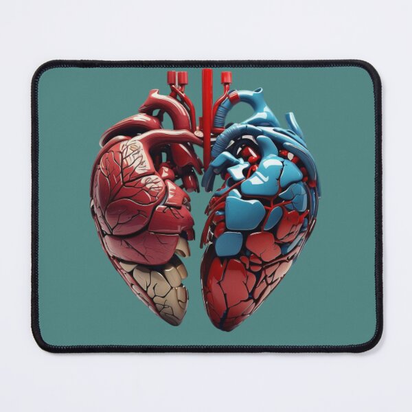 Item preview, Cyber Heart: Techno Love's Digital Beat designed and sold by modernaarte.