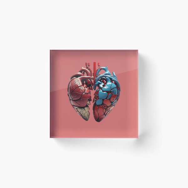 Item preview, Cyber Heart: Techno Love's Digital Beat designed and sold by modernaarte.