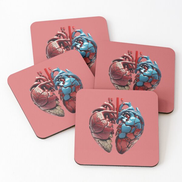 Item preview, Cyber Heart: Techno Love's Digital Beat designed and sold by DreamPrint Collective.
