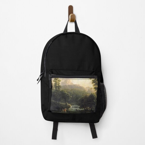 Item preview, Landscape with Figures Crossing a River designed and sold by KING-S.