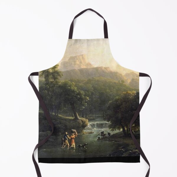 Item preview, Landscape with Figures Crossing a River designed and sold by KING-S.