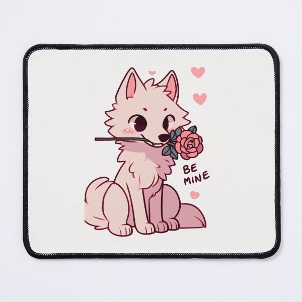 Item preview, Wolf Valentine's Day Be Mine designed and sold by LemuellTrends.