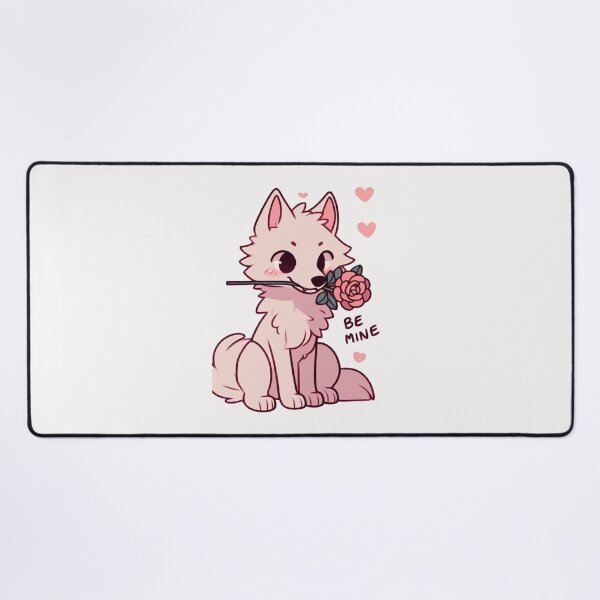 Item preview, Wolf Valentine's Day Be Mine designed and sold by LemuellTrends.