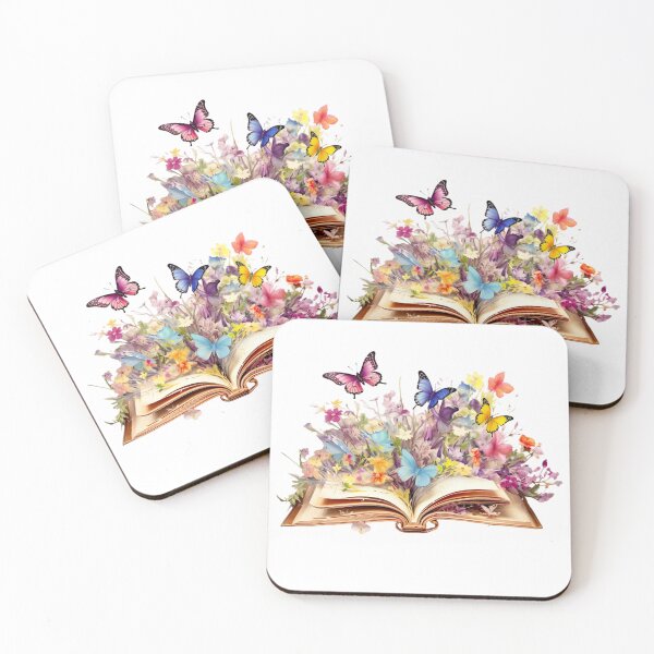 Item preview, Elegant Flowers and Butterflies Book  designed and sold by fluidwatercolor.