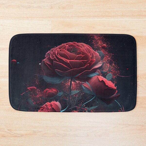 Item preview, Rose Painting | Space Art | Rose Art | Digital Download | Flower Art Print | Printable Decor | Home Decor | Rose Bush | Red Roses | R3 | designed and sold by Unboundartsau.