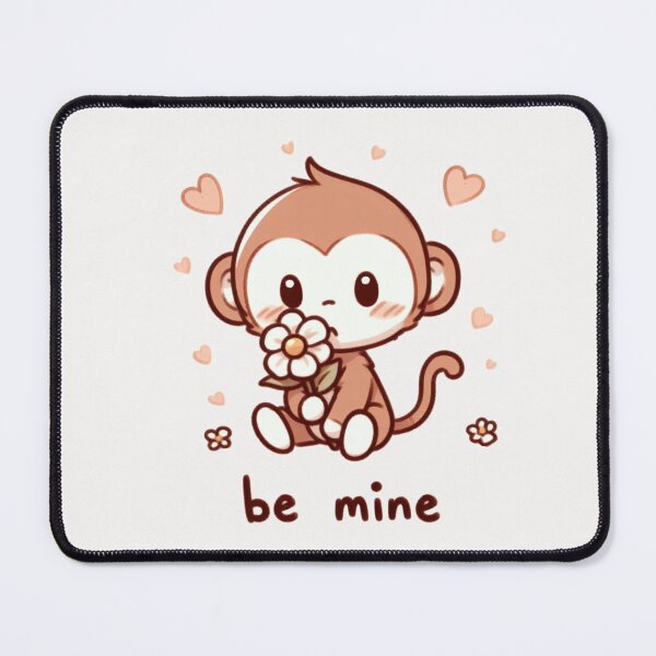 Item preview, Monkey Valentine's Day Be Mine designed and sold by LemuellTrends.