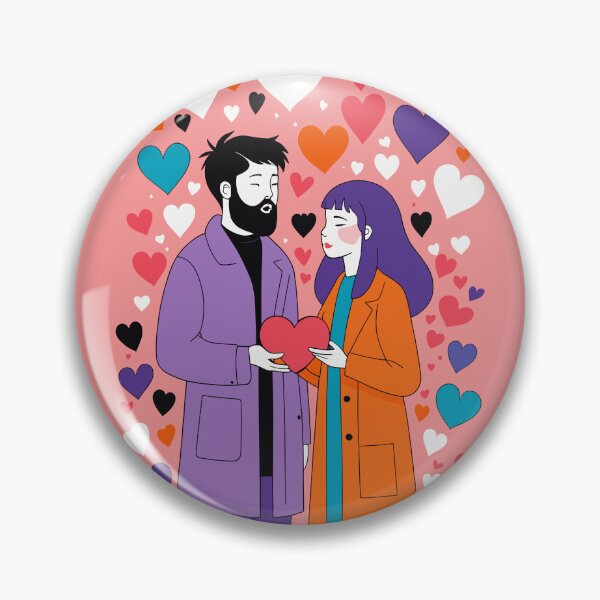 Item preview, Colorful Complicity: Simultaneous Heartbeats designed and sold by Esfera-Ninja.