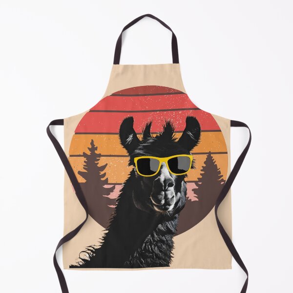 Item preview, Retro Cool Llama With Sunglasses designed and sold by Mariana Piana.