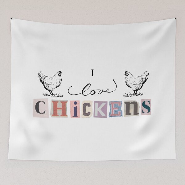 Item preview, I Love Chickens designed and sold by indepthdesigns.