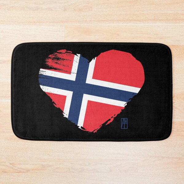 Item preview, I love my country. I love Norway. I am a patriot. In my heart, there is always the flag of Norway. designed and sold by ArtProjectShop.