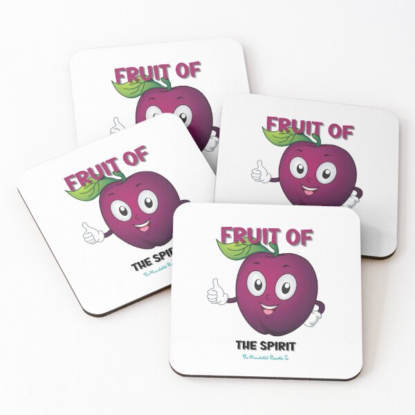 Item preview, The Fruit of The Spirit - Plum White designed and sold by TheReporter1.