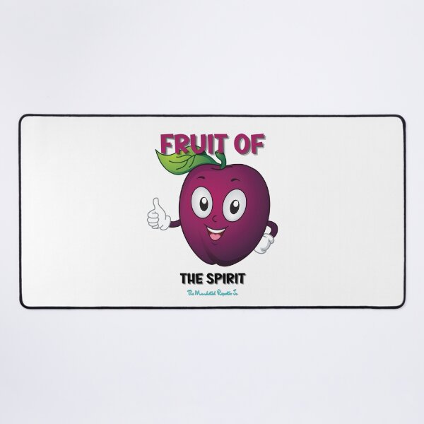Item preview, The Fruit of The Spirit - Plum White designed and sold by TheReporter1.