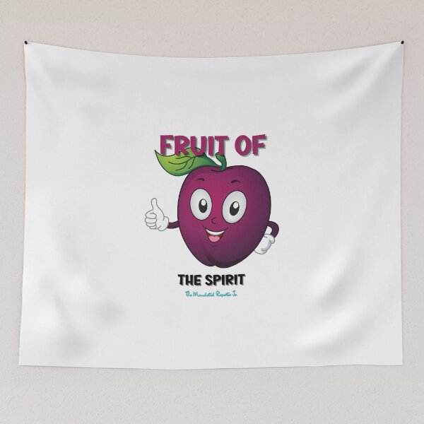 Item preview, The Fruit of The Spirit - Plum White designed and sold by TheReporter1.