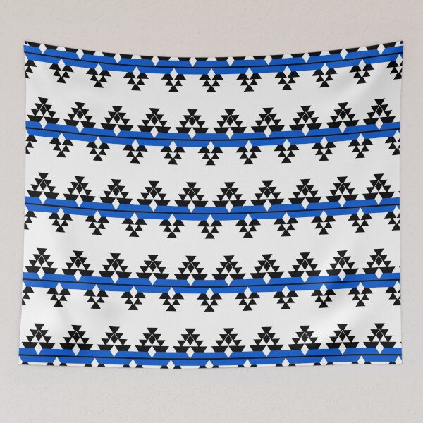Item preview, Blue Native Woven Stories designed and sold by NDNlook.