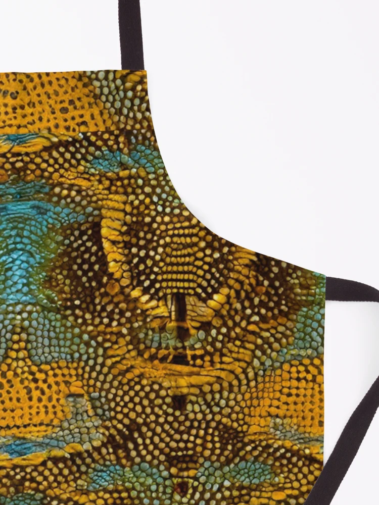 Thumbnail 3 of 6, Apron, Snake Pattern designed and sold by Pattern-life-.
